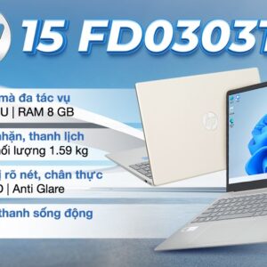 HP 15 fd0303TU i3 1315U (A2NL4PA)